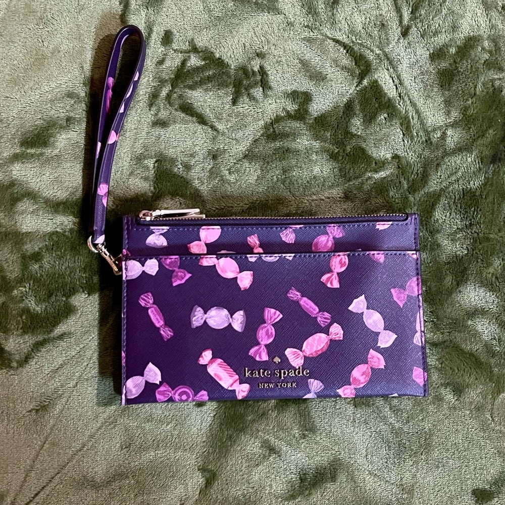 Kate Spade new Double Zipper wallet